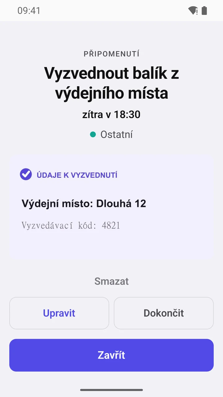 Karta připomenutí