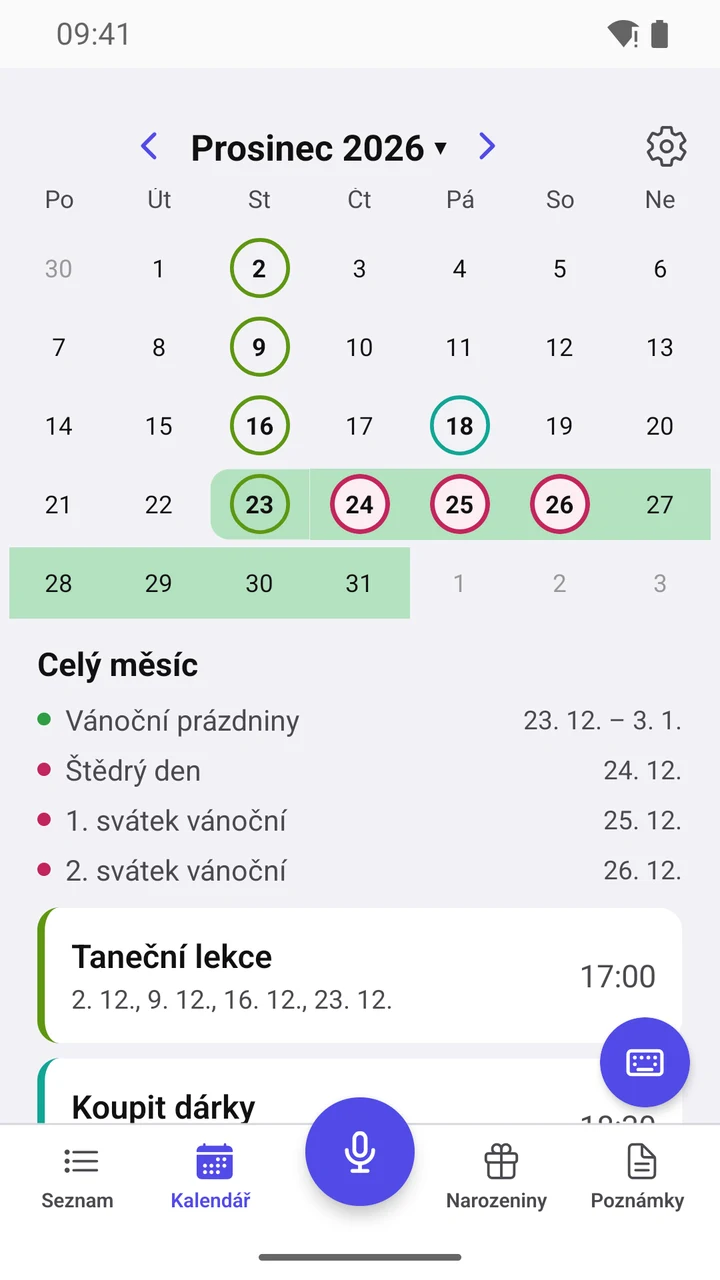 Kalendář