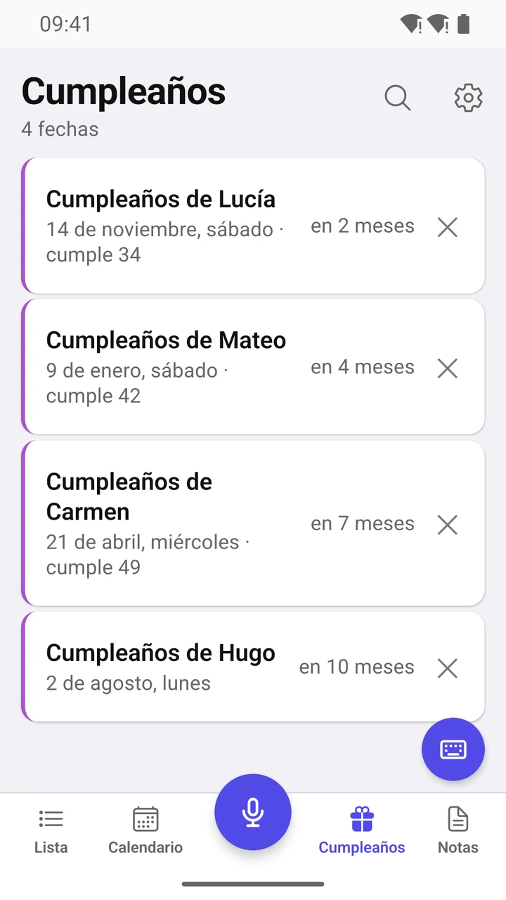 Cumpleaños