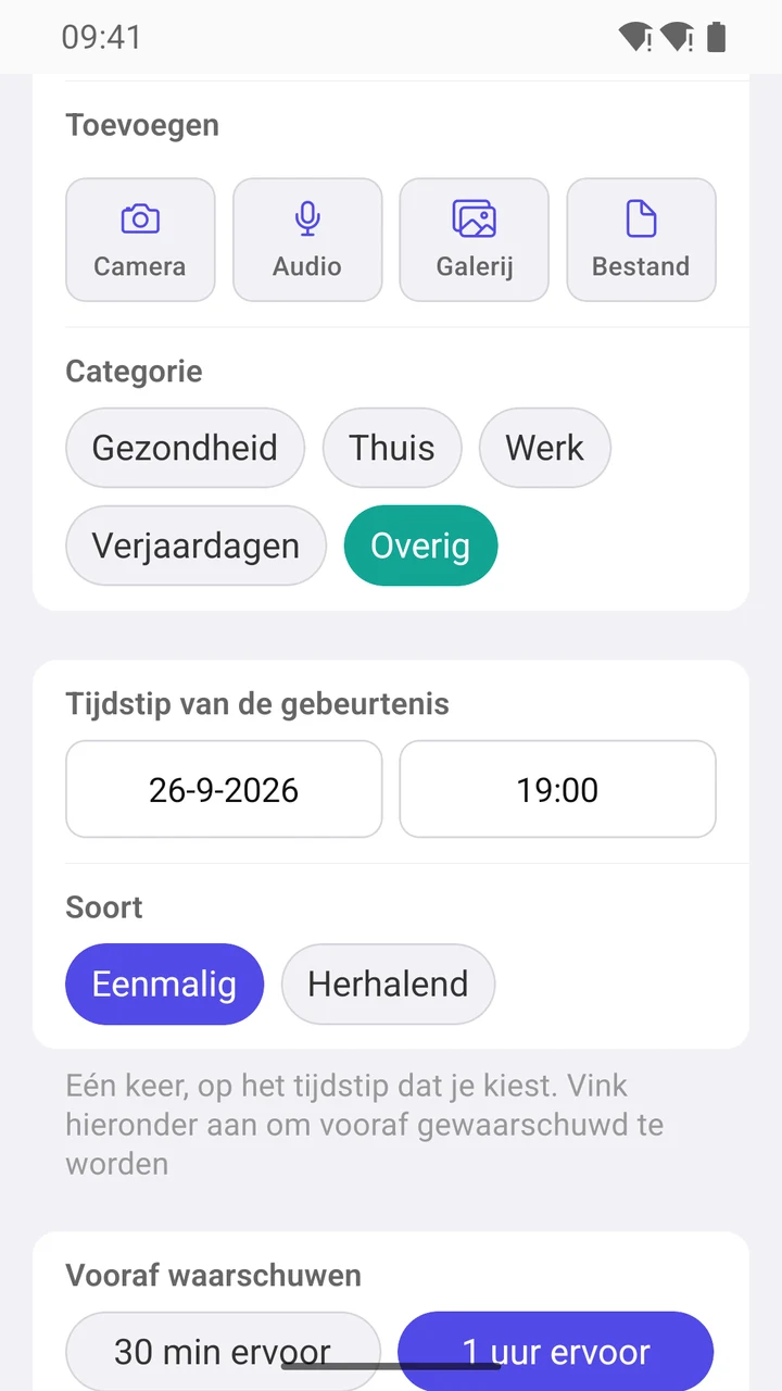 Bevestiging