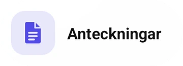 Anteckningar